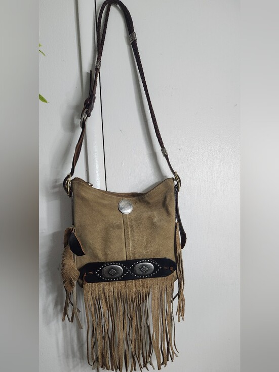 Coach Handbags - ✨️Coach Suede Fringe Shoulder Bag 🤎 Custom Western